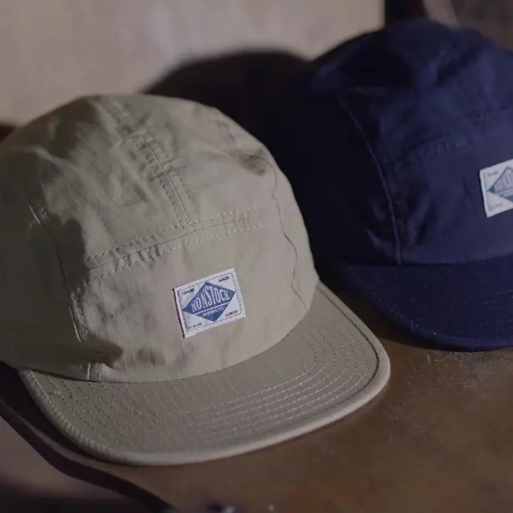 NON STOCK Ripstop 5-Panel Hat Street Fashion Men's Hip-Hop Flat