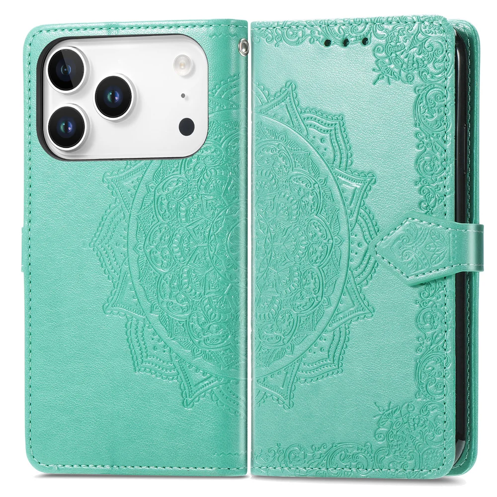 Elegant Flip Leather Wallet Phone Case with Card Holder and Stand Cover Feature
