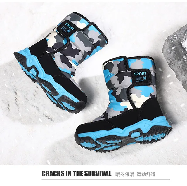 Kids Snow Shoes 11x6 Inch - Animal Footprint Winter Snowshoes For Boys & Girls Outdoor Play Winter Outdoor Gear