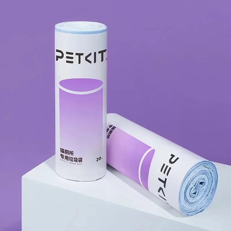 Enhanced Cat Litter Waste Receptacles – Portable Replacement Bags for Self-Cleaning Systems
