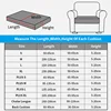 Jacquard Sofa Seat Cushion Cover Solid Color Thick Elastic Sofa Covers for Living Room Chair Seat Cover Furniture Protector 1PC 2