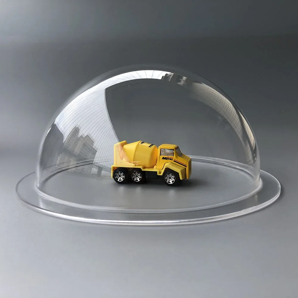 208x94mm8インチアクリル半円形ドームカバー透明プラスチック中空