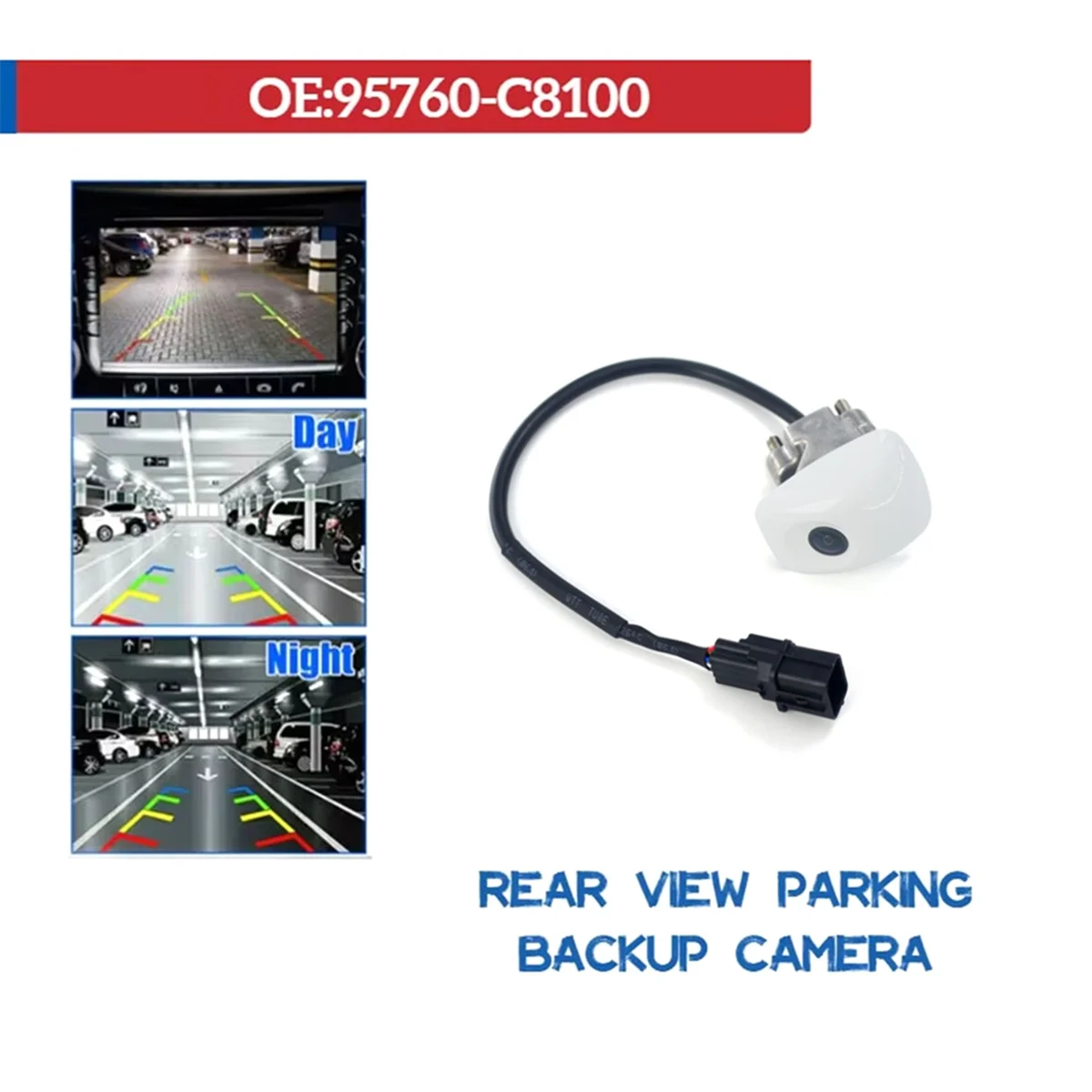 95760C8000 Car Rear View Camera Parking Aid Camera for Hyundai I20 GETZ 95760C8001 95760C8301