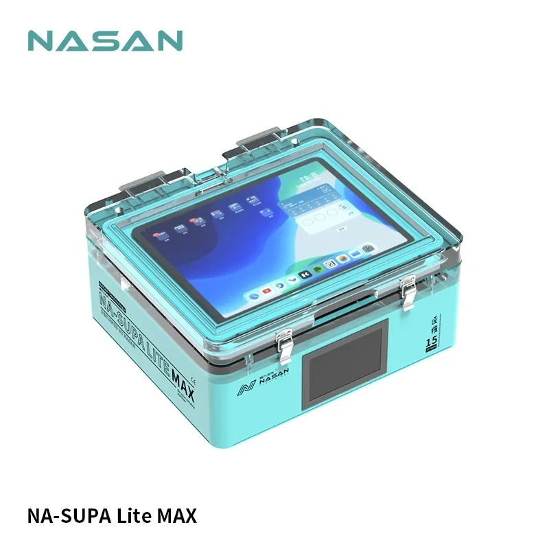 

NASAN NA-SUPA LITE MAX LCD Screen Vacuum Laminate Machine for Phone iPad Smart Watch Touch Screen Refurbish Air Bag Laminator