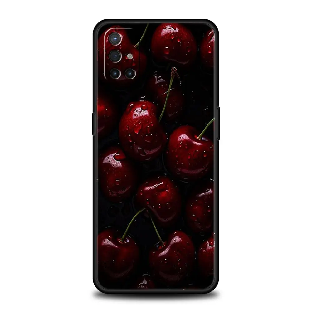 Elegant Red Cherry Soft Phone Case - Durable and Stylish Protective Cover