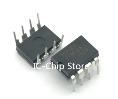 

5PCS~50PCS/LOT PIC12F683-I/P 12F683 DIP8 New original