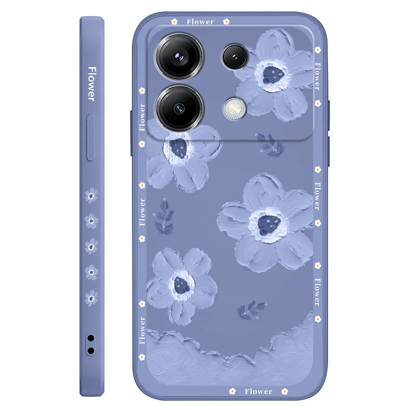 Strawberry Floral Silicone Phone Case