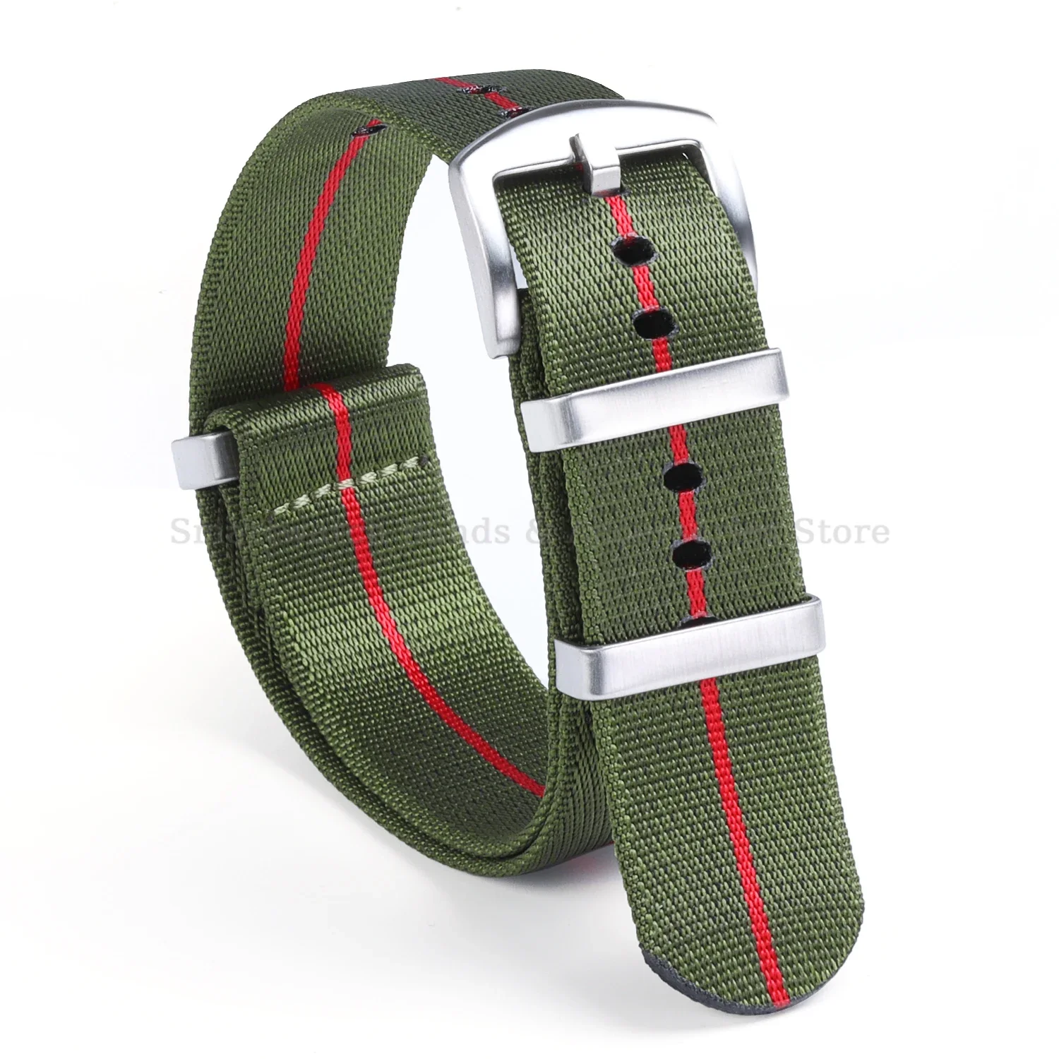 Braided Nylon Universal Watch Band Bracelet - Sport Wristband in Multiple Sizes