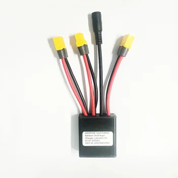 Convertitore a due batterie in parallelo, scarica bilanciata simultanea in sicurezza, per monopattini e bici elettriche, 10V-100V, 20-50A