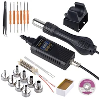 JCD 750W Heat Gun Digital Display Micro Rework Soldering Station Hot Air Gun For Welding Repair Tool Hair dryer 8858 1