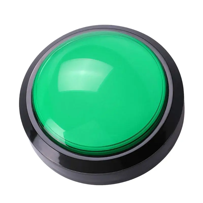 

100mm convex large round button with light Game machine snatcher large button switch with light large reset button
