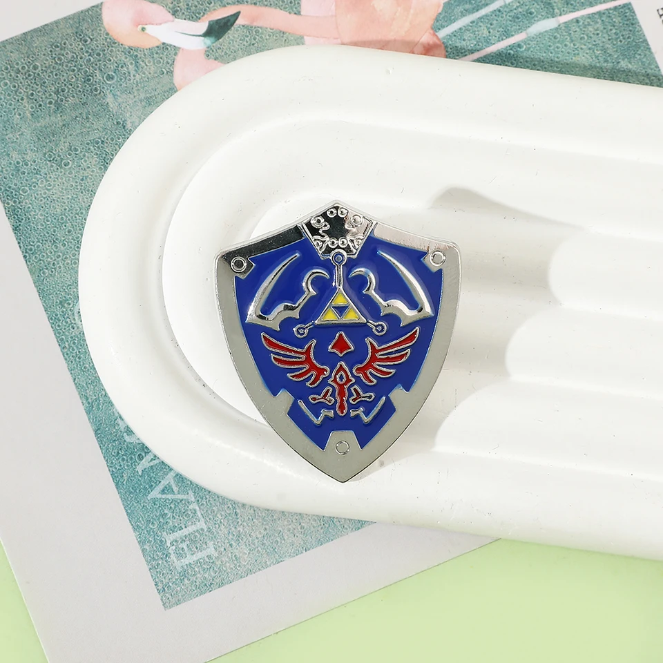 4 Zaleldas Figurine Badge Game Zaleldas Figure Cosplay Broche Link