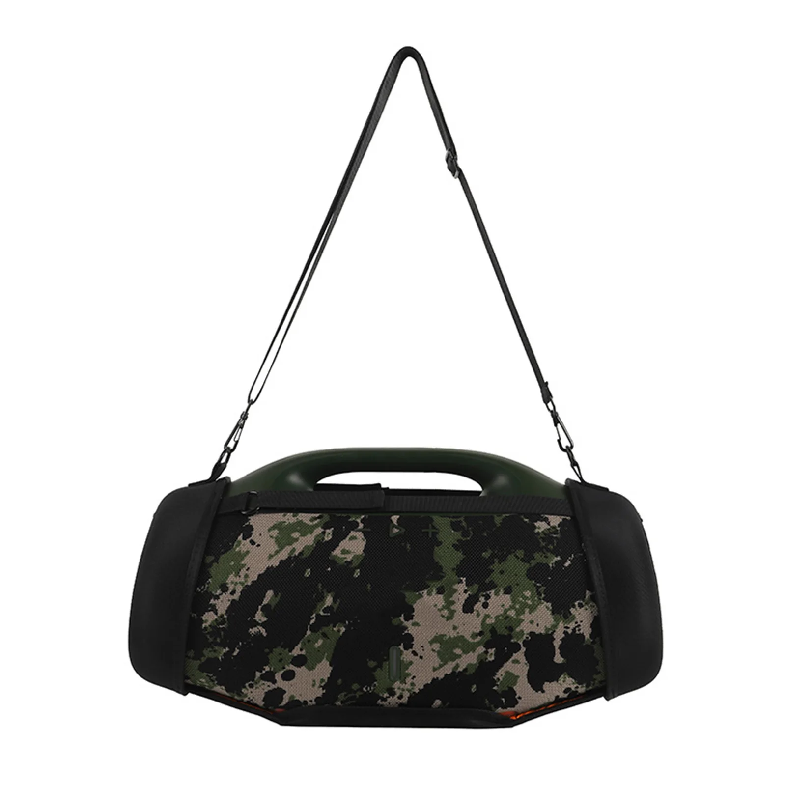 Travel Carrying Strap Protective Sling Speaker Case Cover Shoulder Strap with Two Side Covers for JBL Boombox 4 Speaker