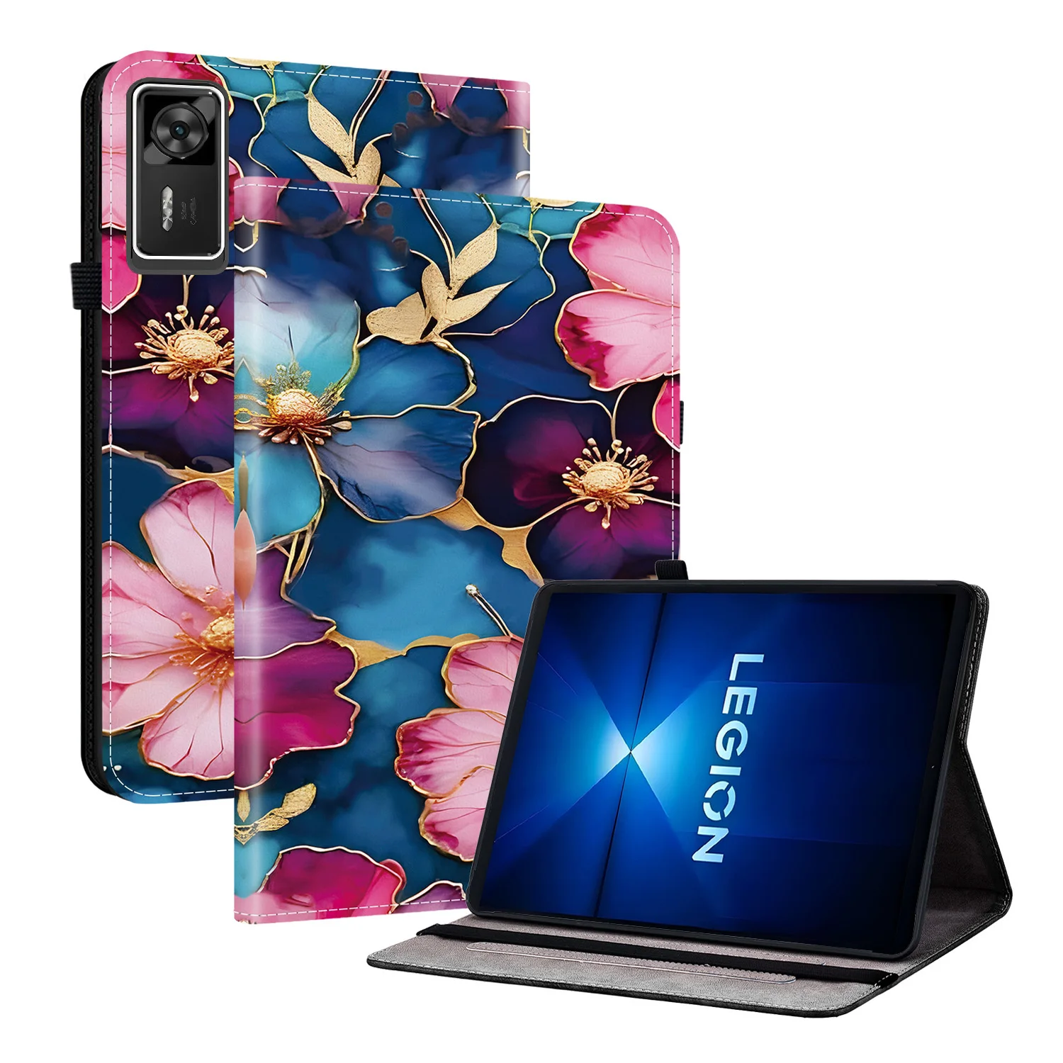 Premium Leather Tablet Cover - Sleek 11-12 Inch Universal Fit Cases