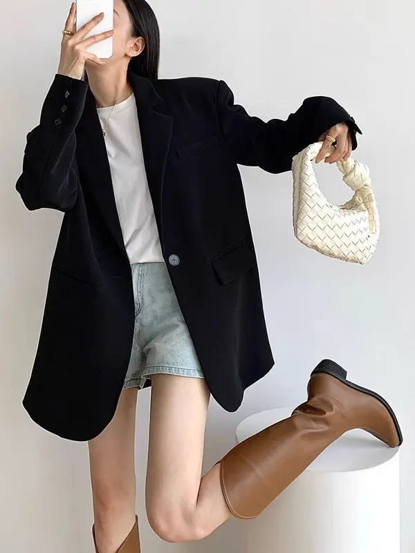 Рисунок 6 - RDMQ 2023 элегантный женский свободный Блейзер