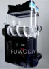 Commercial Frozen Drink Slush Machine 15L*2 Margarita Slush Soft Ice Cream Juice Machine 15L Each Bowl Smoothie Beverage Machine 6