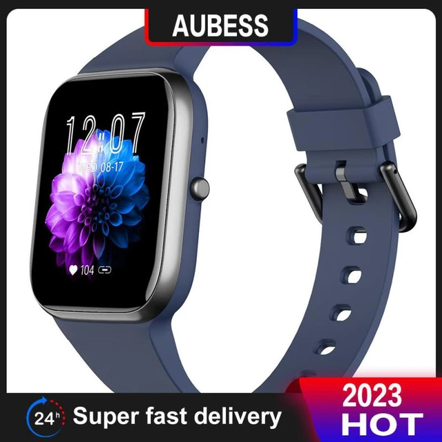 2023 Monitoring Watch Full-screen Silicone Strap Waterproof Ip67 Health Sports Information Alert Smartwatch AliExpress