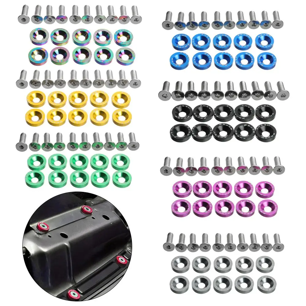 9 teile für Dualtron 123 Donner Eagel Roller Befestigungen Schrauben Griff Bar Schrauben Schraube Scheiben Auto Dekorative Schrauben