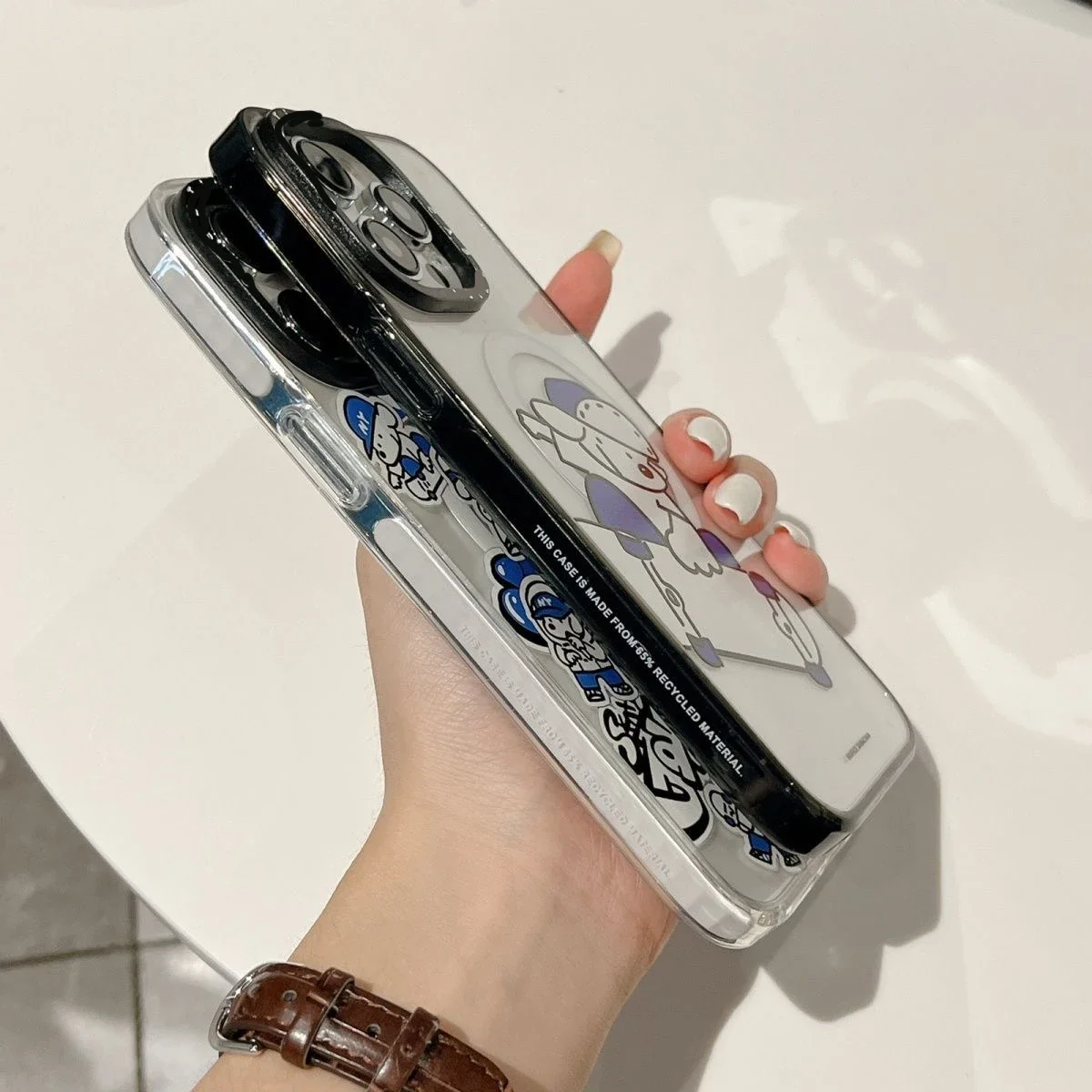 MagSafe Acrylic Dog Phone Case Cover for IPhone 11 12 13 14 15 Pro Max Case for IPhone 15 Pro Max