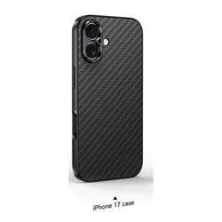 Premium Carbon Fiber Phone Case - Sleek & Durable Photography Accessory (iPhone 17)