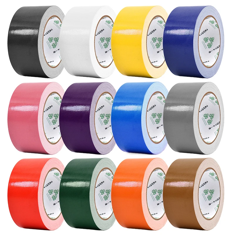 Strong Viscosity Waterproof Cloth-based Tape Home Decor Carpet Floor Duct Repari Polyethylene Tapes Easy To Torn No Trace Tapes images - 6