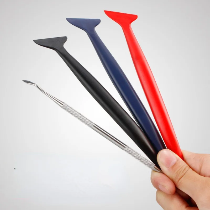 Wrapper Scripper Vinyl Wrap Car Magnetic Edge Stick Squeegee Scraper Set Plastic Car ...