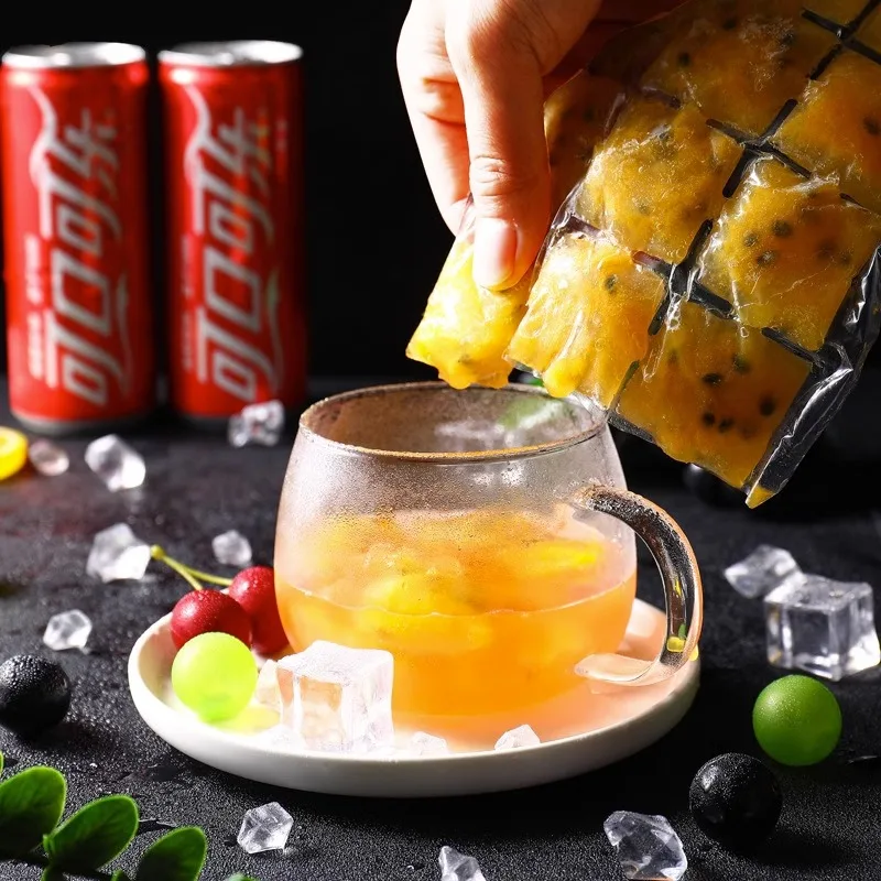 Ice Cube Bags Make Ice Cubes Easy Way One-time Use Ice Cube Bags Self-sealing Convenient