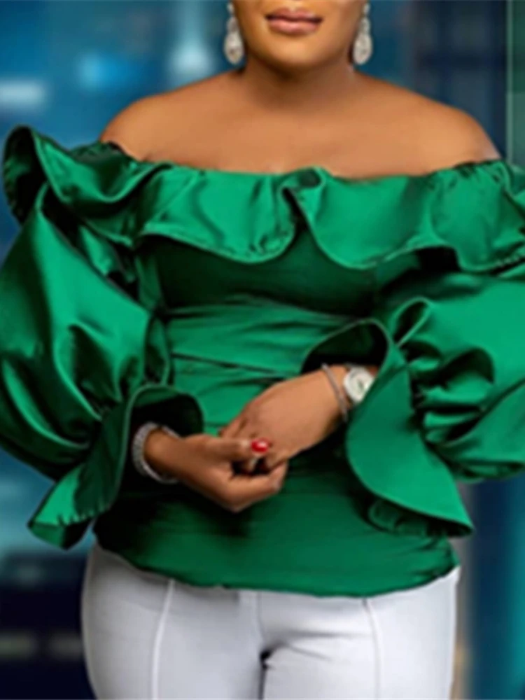 Women Blouses Tops Shirts Off Shoulder 