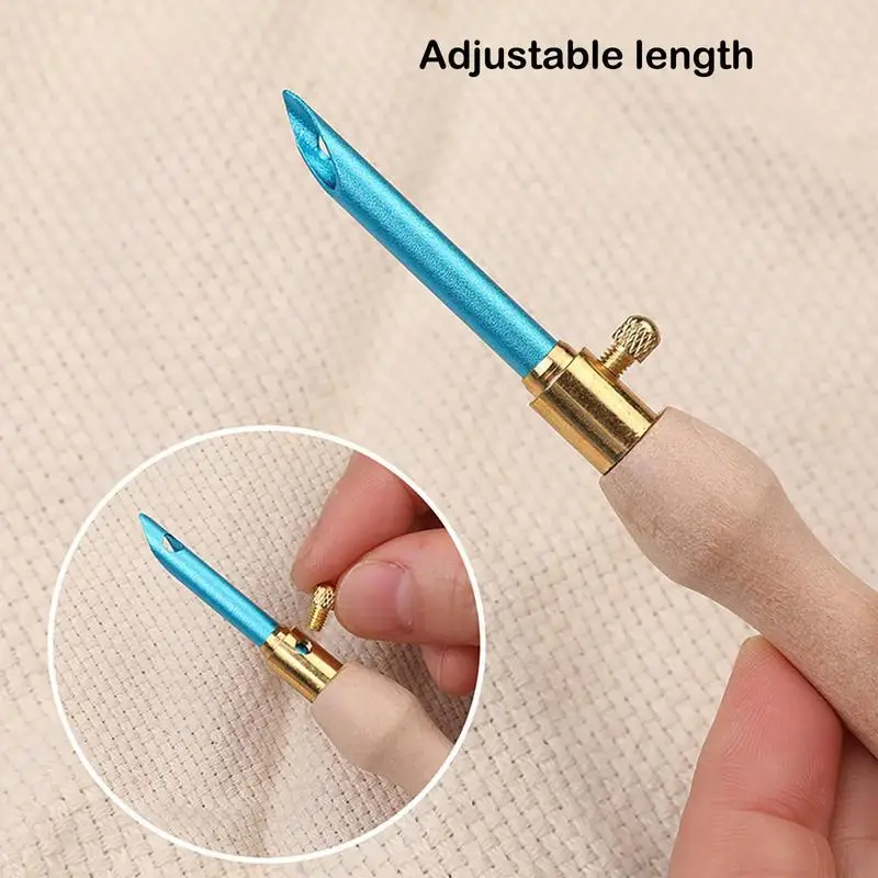 Punch Needle Kit Embroidery Punch Needle Kits Clothes Embroidery Knitting Sewing Stitching Tools Set For Women Men Adults