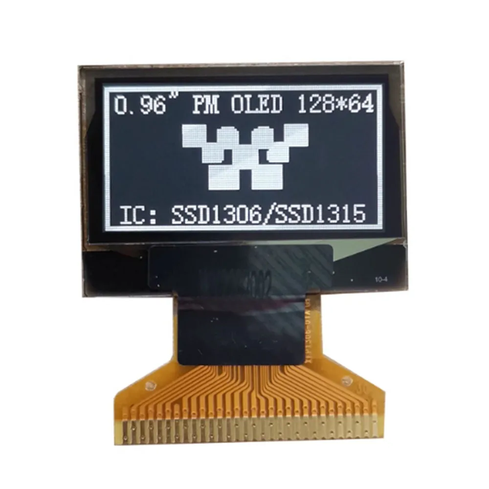 0.96 Inch 128X64 OLED Display 128*64 LCD Screen Board 30pin SSD1306 Driver Passive Matrix For DIY KIT