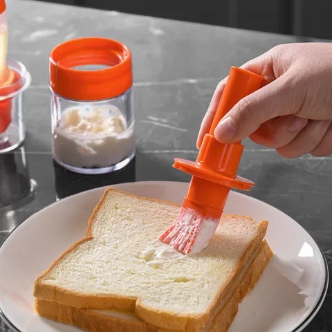 

Silicone Oil Brush Oil Bottle Barbecue Liquid Oil Honey Brushes Baking Pastry Brush Kitchen BBQ Tools Kitchen BBQ Accessories