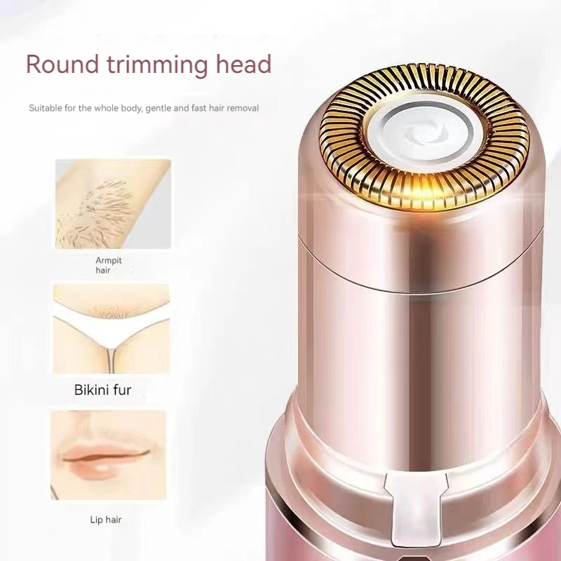 Facial Beauty Instrument Beauty Instrument Electric Portable Shaver Lipstick Epilator Shaving Multifunctional Hair Removal Device