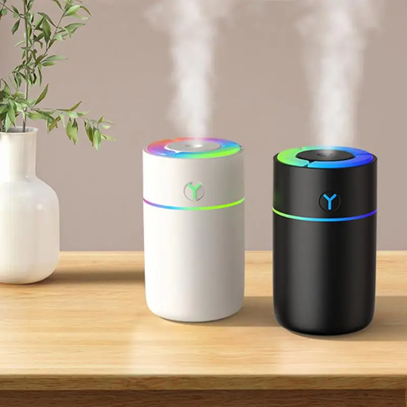 Car Humidifier Portable Small Colorful Air Humidifier Car Air Diffuser Water Cup Shape Stylish For During Travel