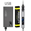 USB Cordless Rotary Tool Kit Woodworking Engraving Pen DIY For Jewelry Metal Glass Mini Wireless Drill 2