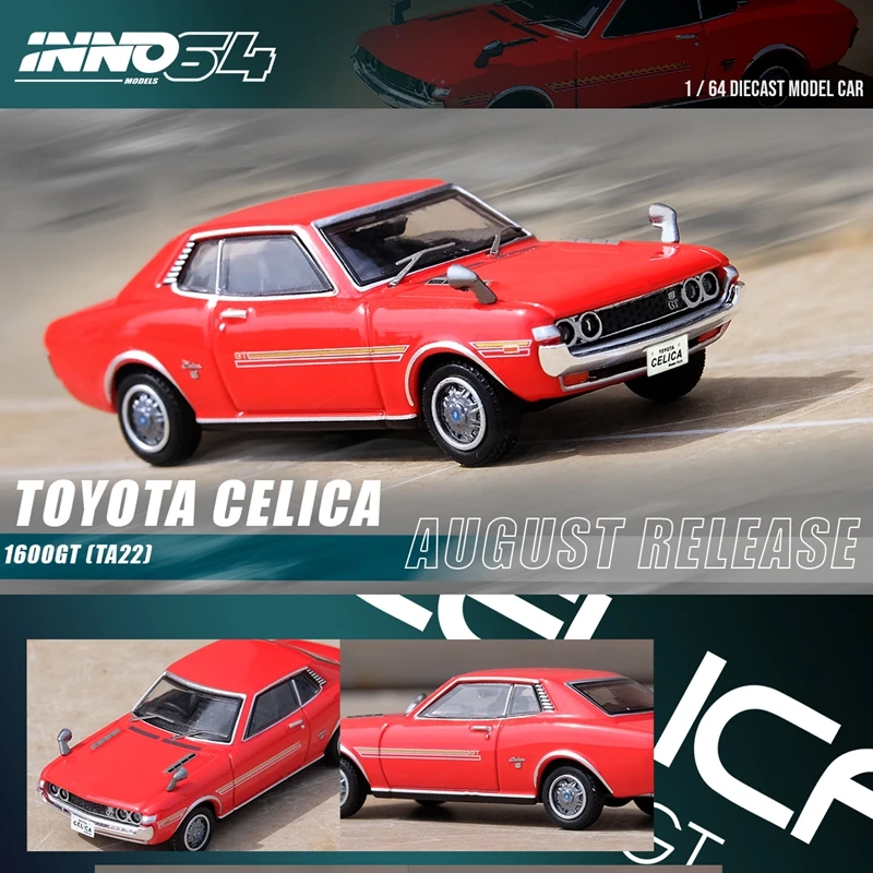 

INNO 1:64 CELICA 1600 GT (TA22) alloy car model finished collection