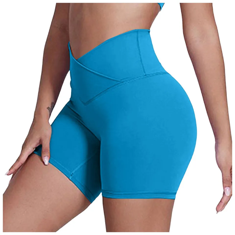 High Waist Yoga Shorts for Women