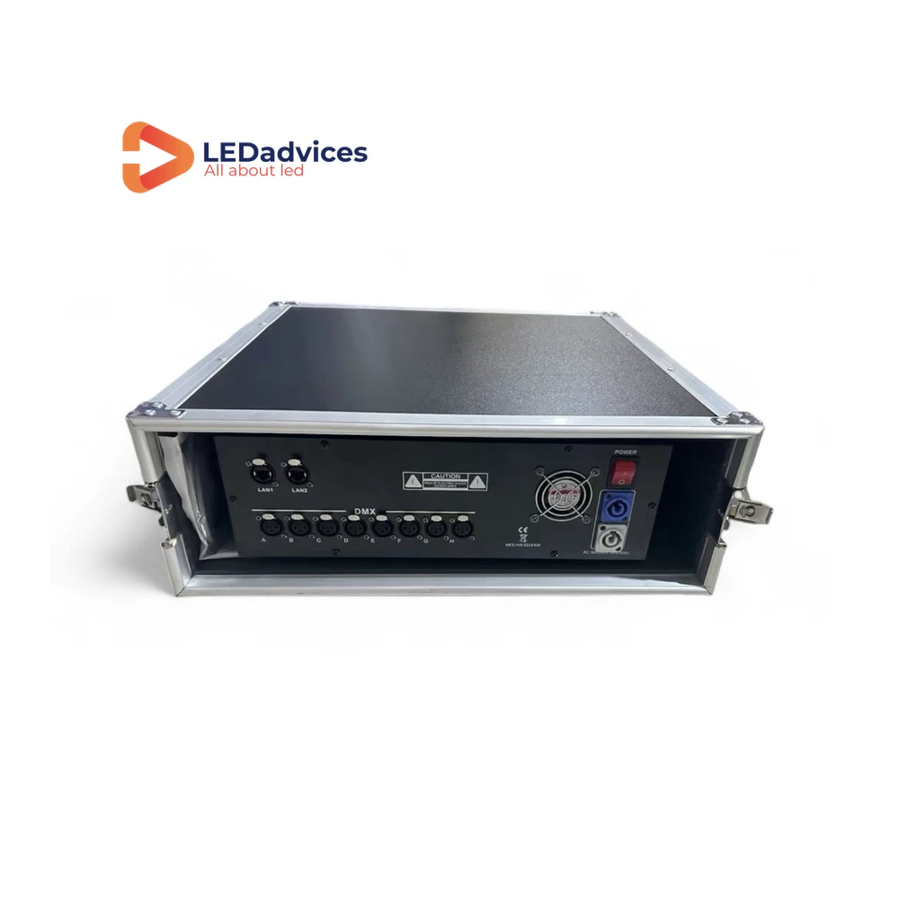 MA2 Stage Lighting Network Processing Unit NPU With Case i5 CPU 4GB RAM 120GB SSD 4096 DMX Channels 8 Outputs DMX512 ARTNET ACN