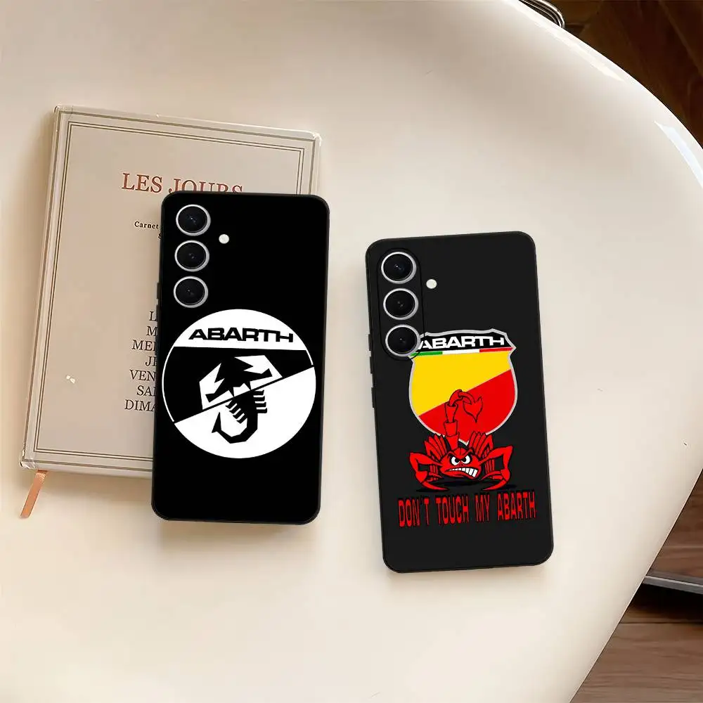 Luxurious A-AbarthS-S Phone Case with Bath Mat Textures