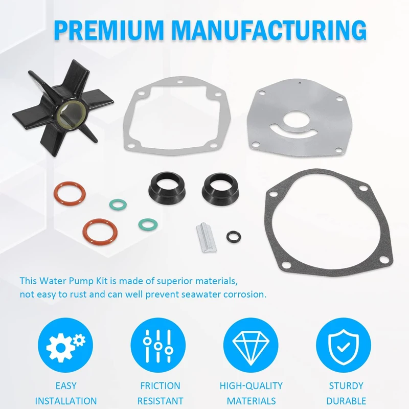 For Mercruiser Alpha One Gen 2 Outdrive Water Pump Impeller Repair