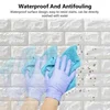 1/3/5/10 M 3D Self-adhesive Wallpaper Stickers 3M Brick Wall Stickers Home Decor Wallpaper for Walls DIY Bedroom Papel De Parede 4