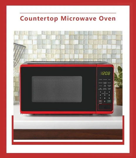 Mainstays 0.7 Cu. Ft. Countertop Microwave Ovens, 700 Watts,6 Quick-set  Menu Buttons 30 Second One-touch Option - AliExpress