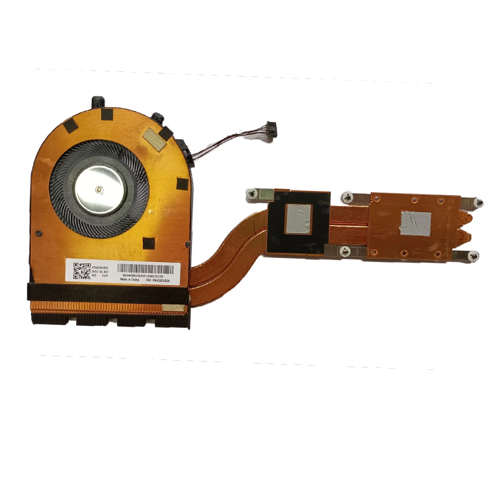 Refrigerador do Ventilador do Dissipador de Calor da Cpu para Lenovo Thinkpad E490 E590 Radiador do Portátil 02dl823 02dl824 02dl825 02dl826 Eg50040s1-cf20-s9a 02dl822 - Imagem 2