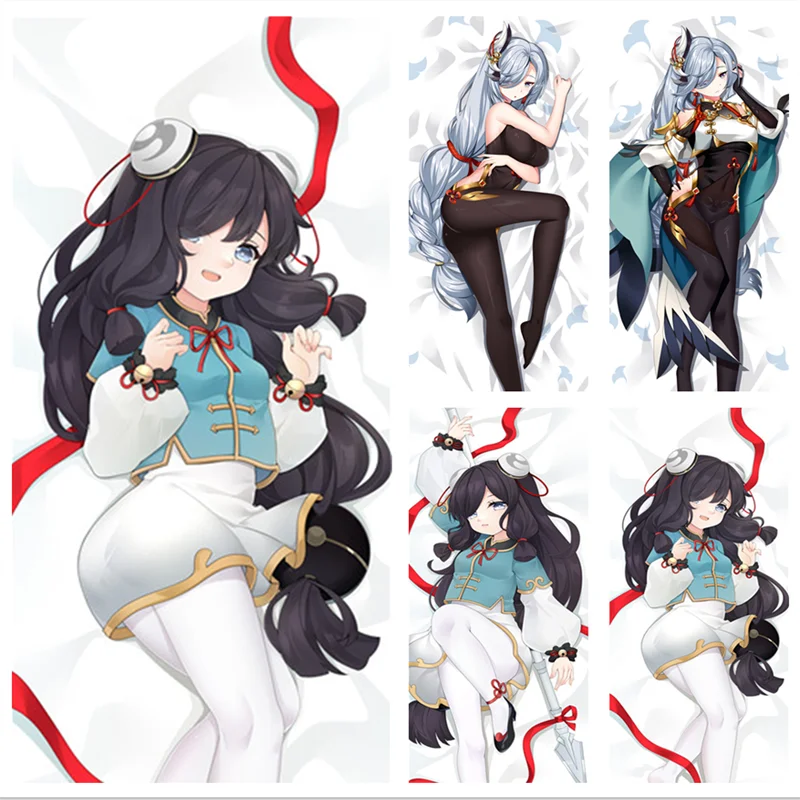 Аниме игры Genshin Impact Shen He Dakimakura подушка чехол Shenhe домашнее постельное белье Сделай