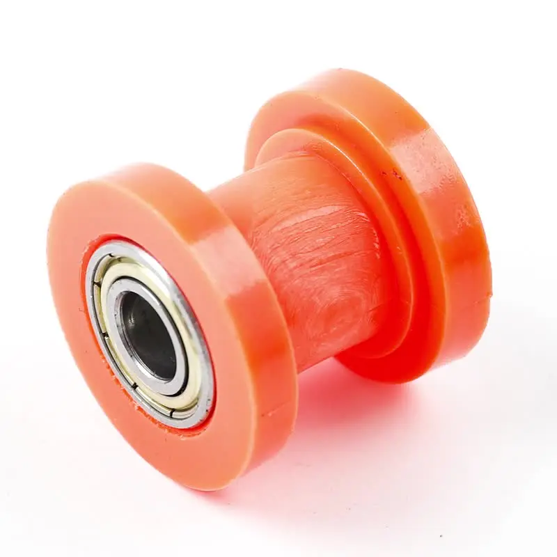 Rullo Tendicatena Per Dirtbike E Pit Bike - Diametro Interno 8mm, Colore Blu, Materiale Resistente - Foto 6