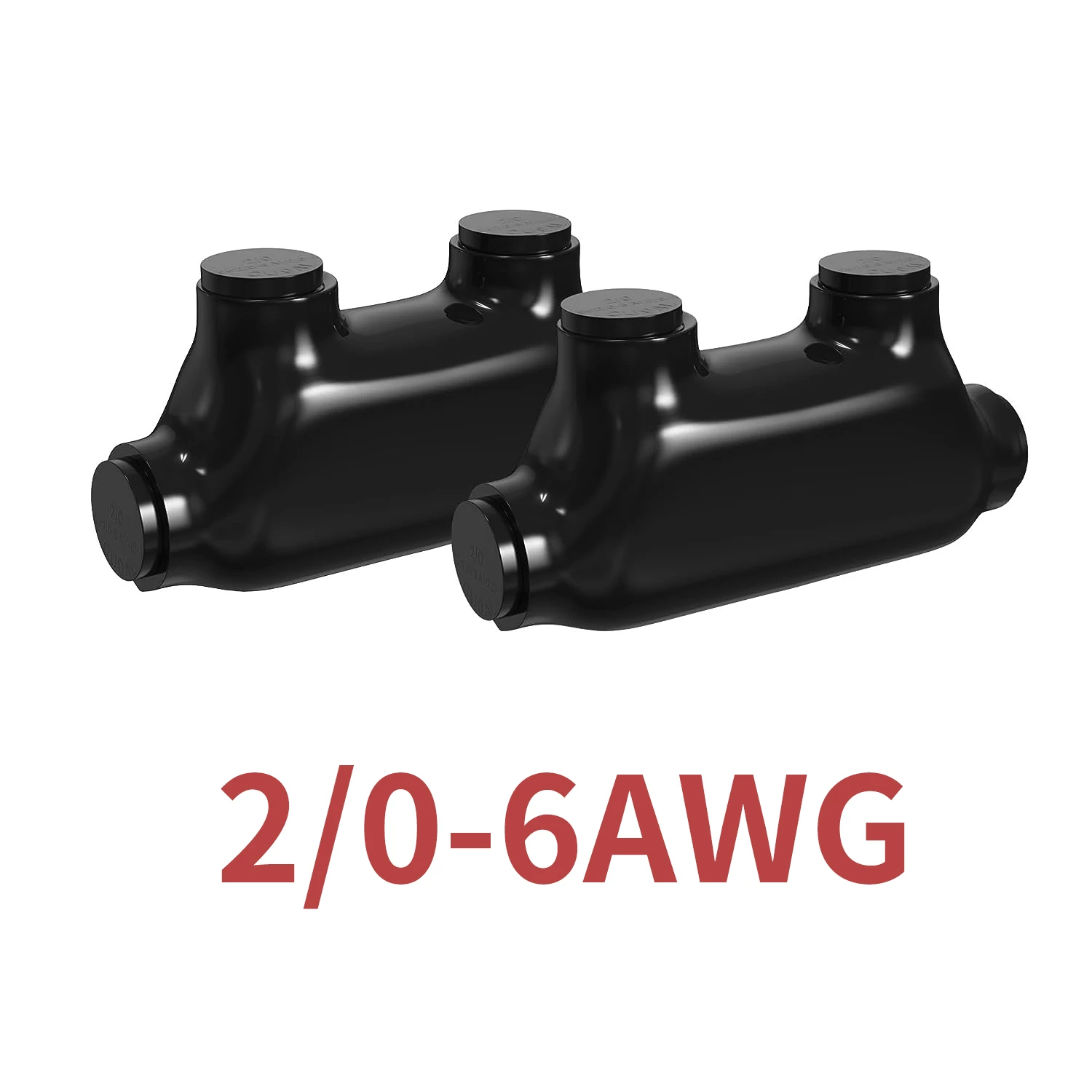 1PCSInsulatedInlineSpliceConnector206AWGAluminumtoCopper