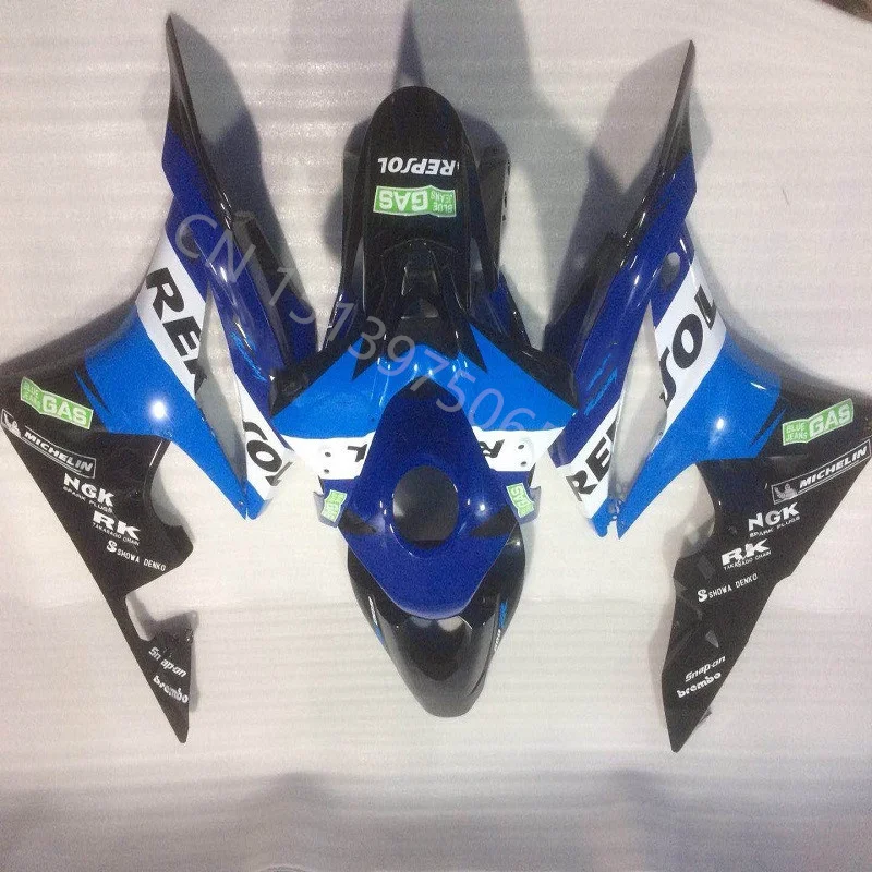 

Обтекатель Подходит для HONDA CBR600RR F5 07 08 CBR600 2007 2008 CBR600RR F5 07- 08 синий черный белый Обтекатели для кузова