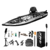 20807-3d3f0e.jpg Inflatable Fishing Paddle Board Triple Chamber Stand Up Paddle Board 11'*48"*6",Fishing Kayak with Premium Accessories