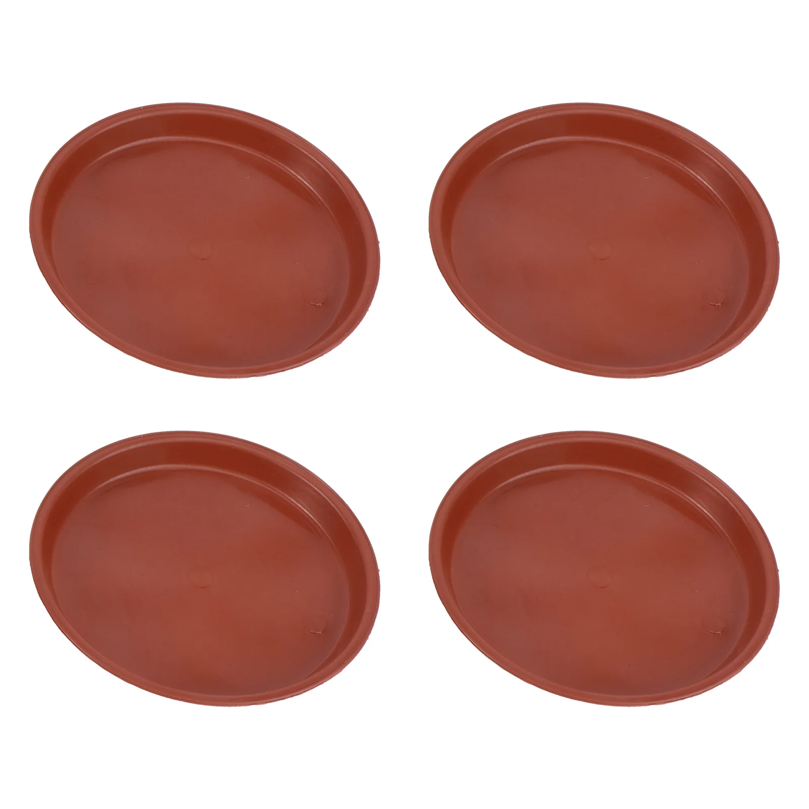 

Plastic Flowerpot Drip Tray Plant Pot Saucer for Fleshiness Planter Garden Balcony - Type (Red)