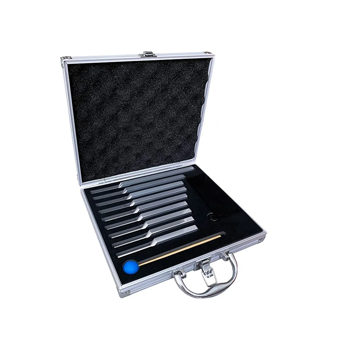 

Tuning Fork Set - 9 Tuning Forks are Perfect for , Chakra, Sound Therapy, Complete with A Beautiful Aluminum Gift Box