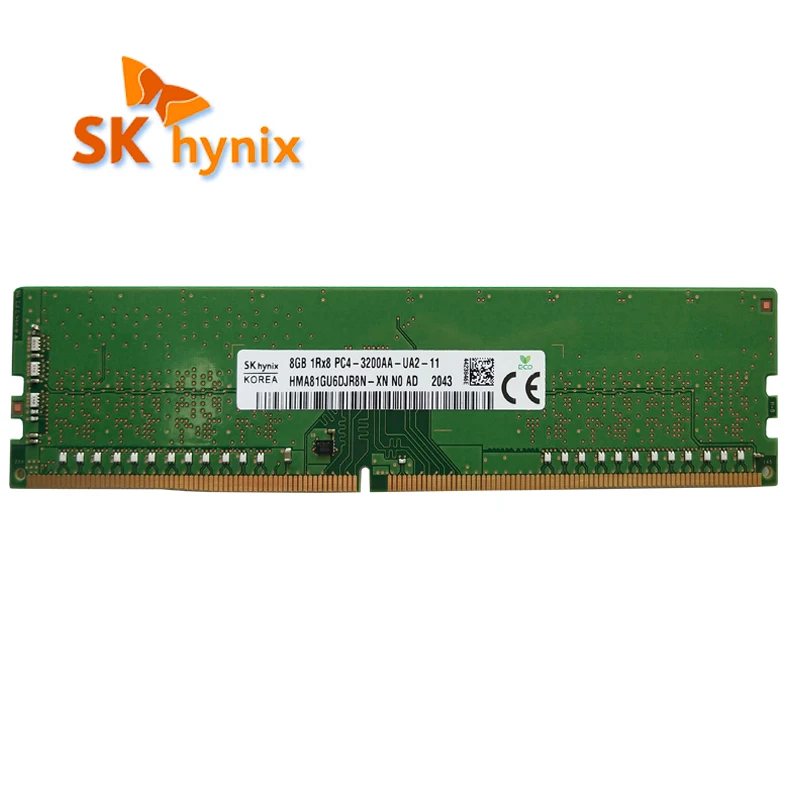 SK hynix DDR4-3200AA 1Rx8 64GB(16GBx4枚) SK hynix DDR4 8GB 16GB 3200MHz RAM 1Rx8 1Rx16 PC4 - 3200AA 1.2V